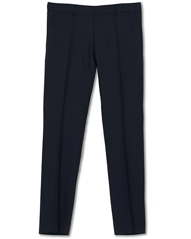Suit Trousers |  Liam Cool Wool Slacks Hope Blue