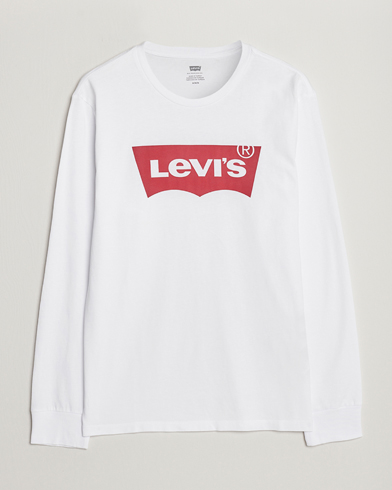 Men | Levi's | Levi's | Logo Long Sleeve T-Shirt White