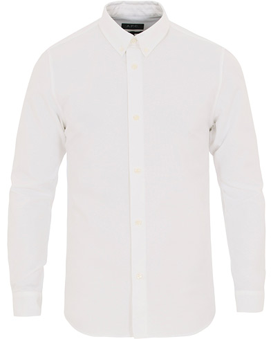  Button Down Oxford Shirt White