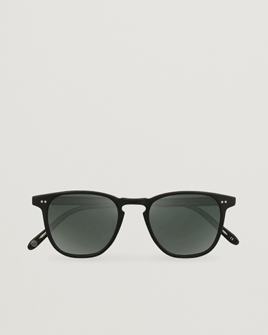 Men |  | Garrett Leight | Brooks 47 Sunglasses Matte Black/Blue Smoke Polarized