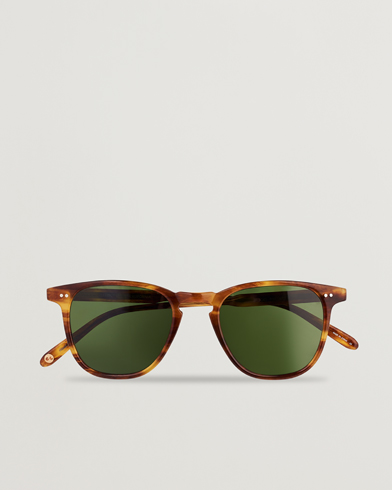Men |  | Garrett Leight | Brooks 47 Sunglasses Pinewood/Pure Green
