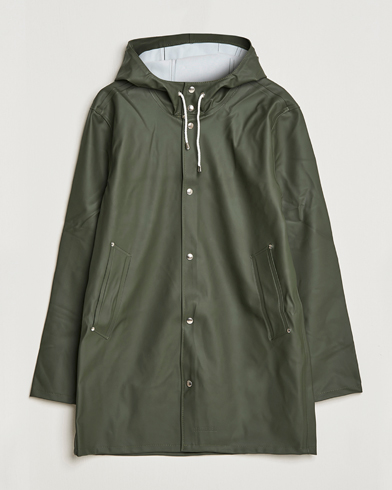 Face the Rain in Style |  Stockholm Raincoat Green