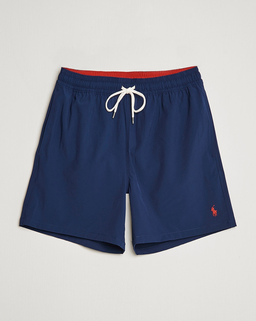 Polo Ralph Lauren Traveler Boxer Swimshorts Newport Navy – Blue