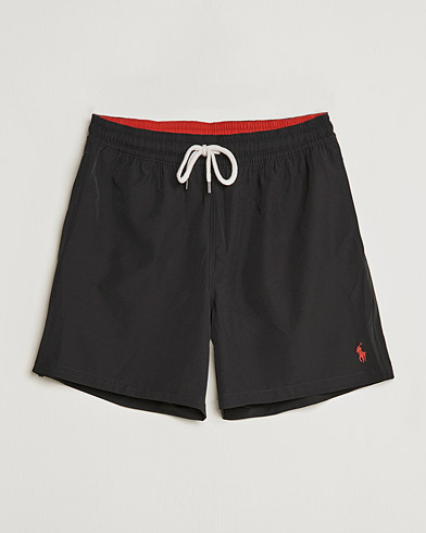 Men | Drawstring swim shorts | Polo Ralph Lauren | Traveler Boxer Swim Shorts Polo Black