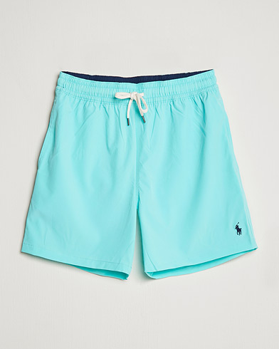 Men | Drawstring swim shorts | Polo Ralph Lauren | Traveler Boxer Swim Shorts Hammond Blue