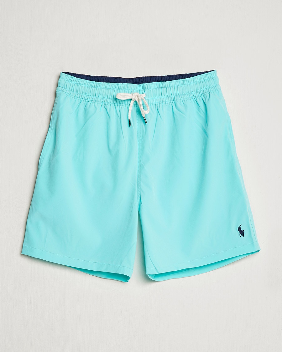 Polo Ralph Lauren Traveler Boxer Swim Shorts Hammond Blue – Blue