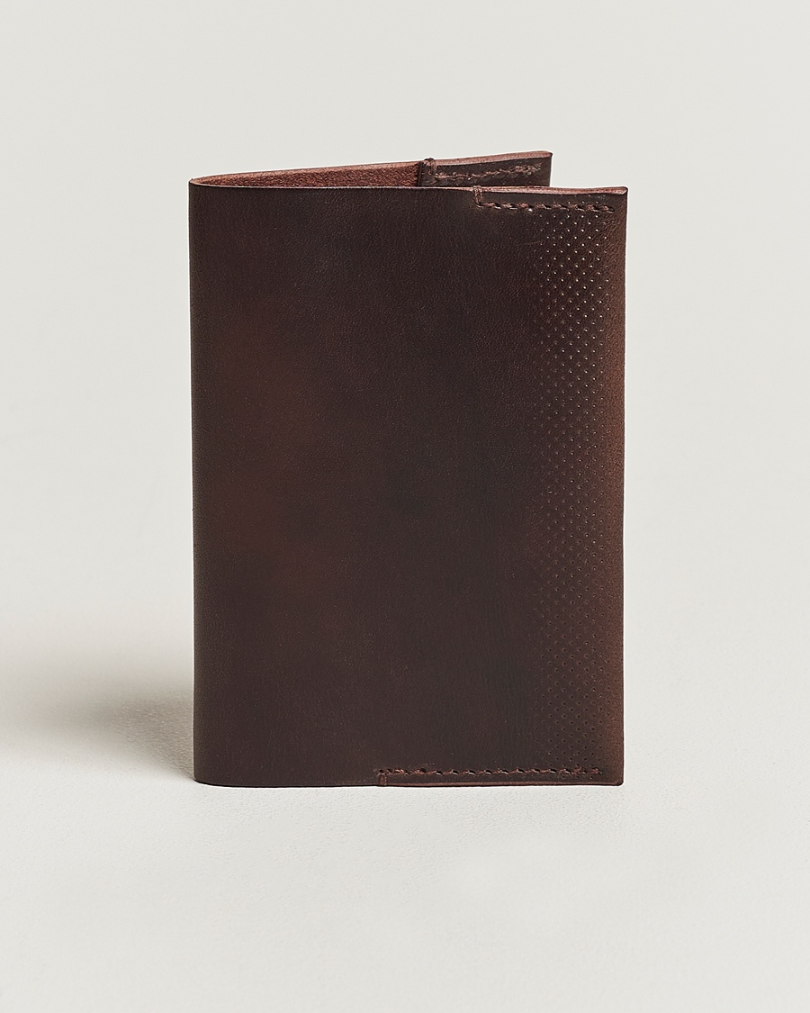 Tärnsjö Garveri Passport Cover Dark Brown – Brown