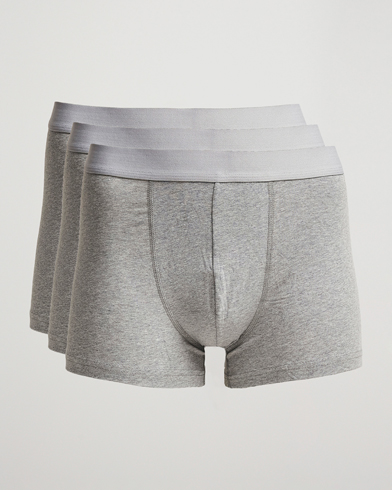 Underwear & Socks |  3-Pack Boxer Brief Grey Melange