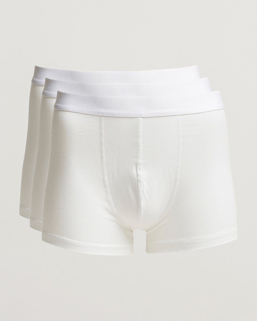 Bread & Boxers 3-Pack Boxer Brief White – White