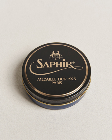 Men | Shoe Care Products | Saphir Medaille d'Or | Pate De Lux 50 ml Navy Blue