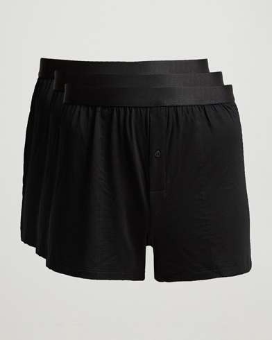 Men | New Nordics | CDLP | 3-Pack Boxer Shorts Black
