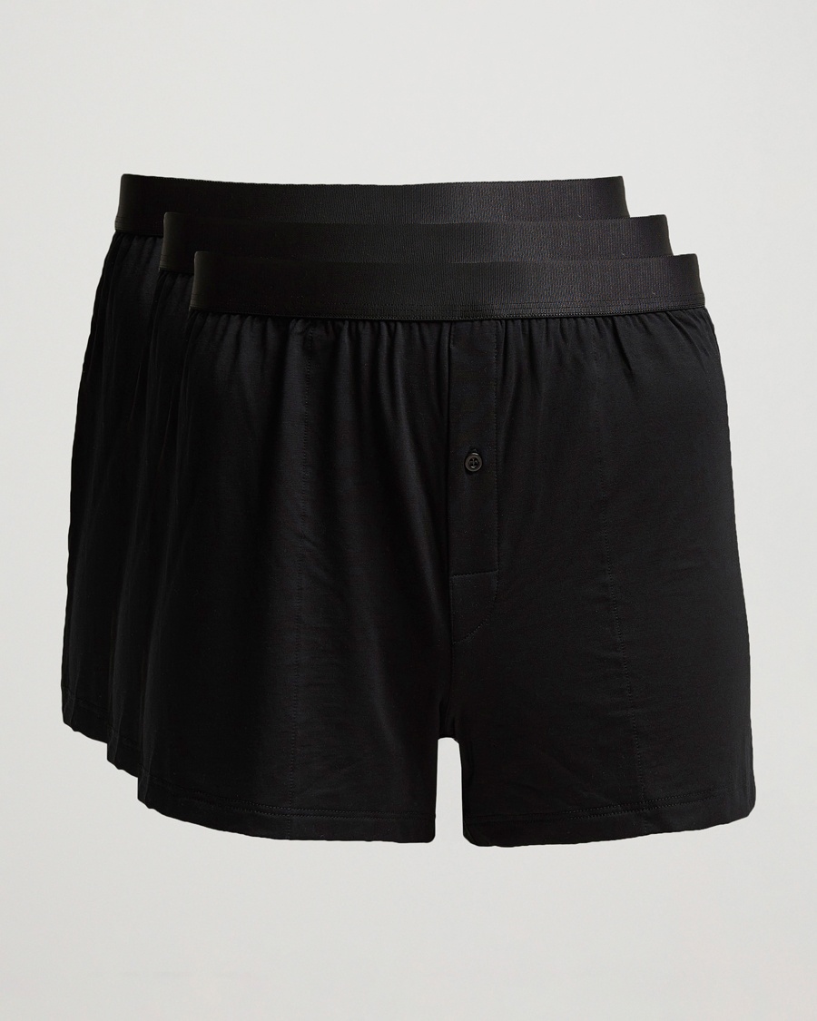 CDLP 3-Pack Boxer Shorts Black – Black