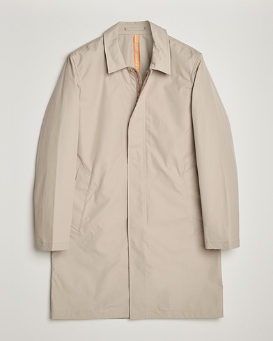 Men | Coats & Jackets | Private White V.C. | Unlined Cotton Ventile Mac Coat 3.0 Stone