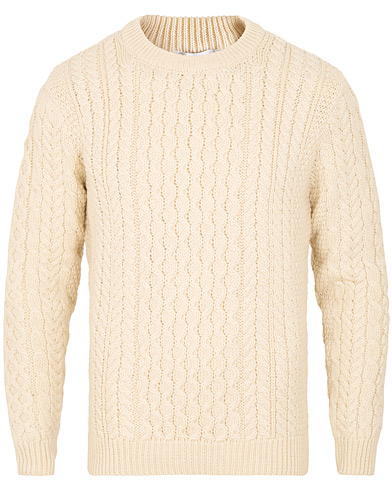  Fisherman Sweater Archive White
