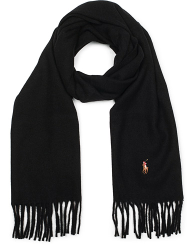 Warming accessories |  Signatur Wool Scarf Black