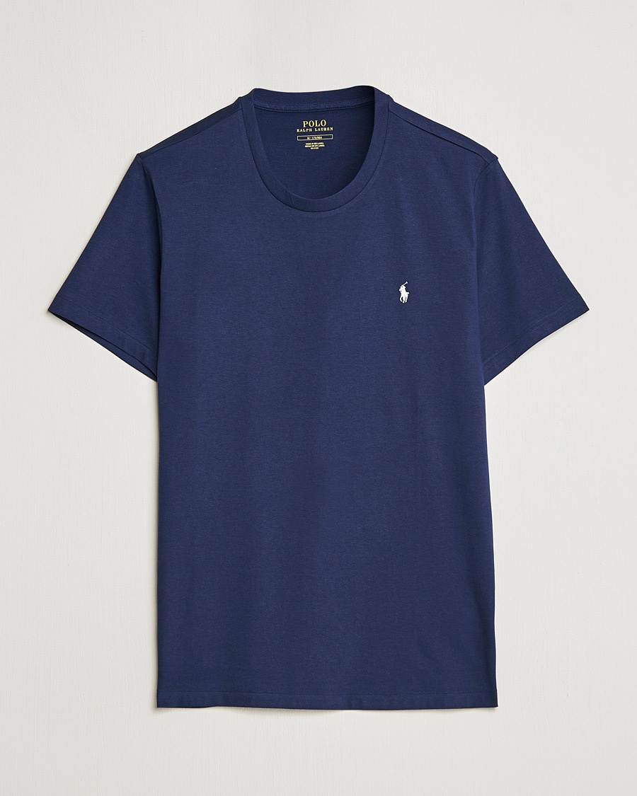 Polo Ralph Lauren Liquid Cotton Crew Neck T-Shirt Cruise Navy – Blue