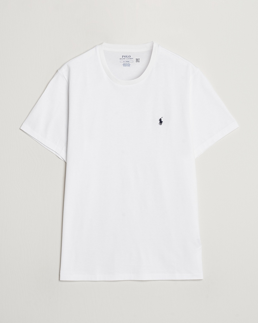 Polo Ralph Lauren Liquid Cotton Crew Neck T-Shirt White – White
