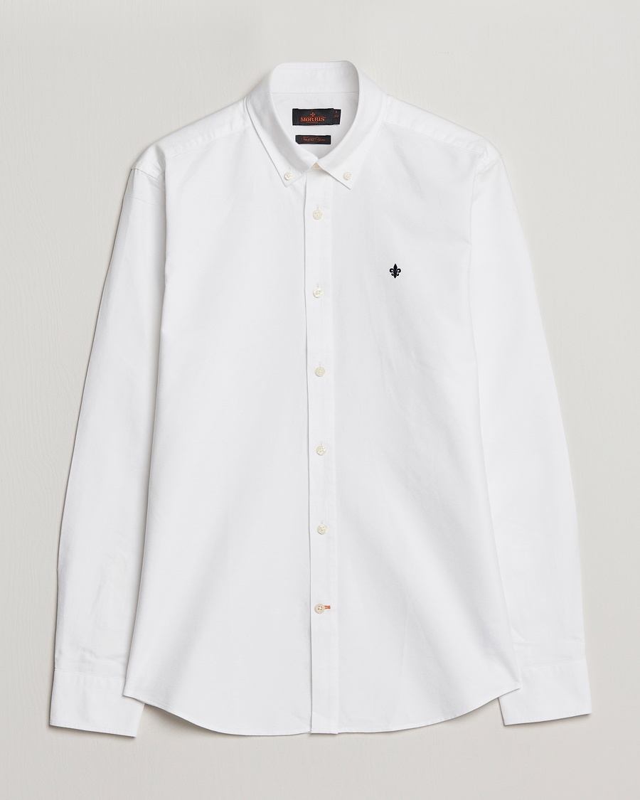 Morris Douglas Oxford Shirt White – White