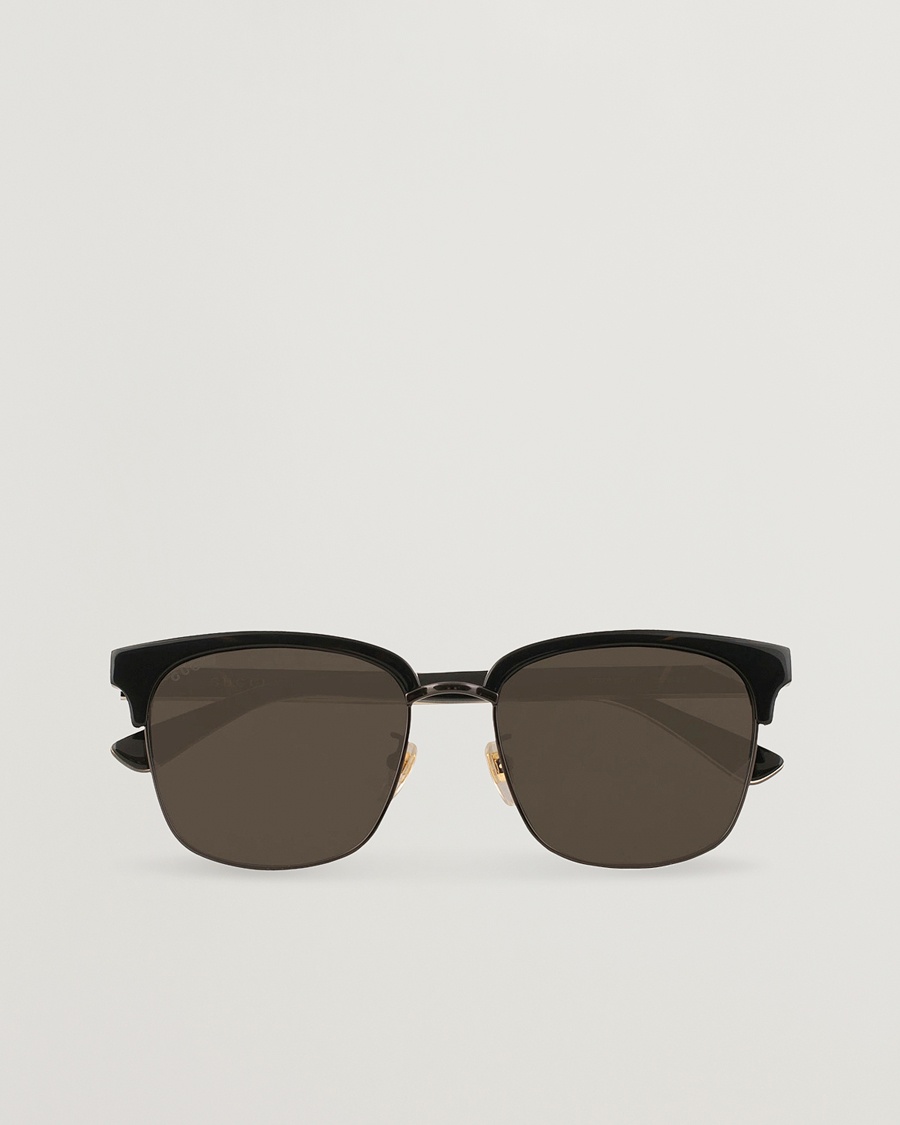 Gucci GG0382S Sunglasses Black/Grey – Black