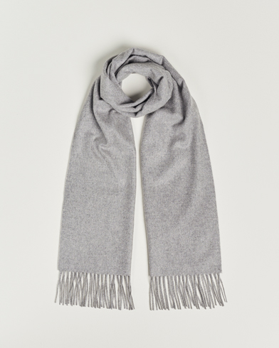 Warming accessories |  Cashmere Scarf Light Grey