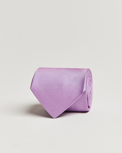 Men |  | Eton | Silk Basket Weave Tie Pink