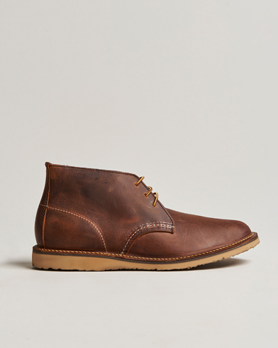 Men |  | Red Wing Shoes | Weekender Chukka Maple Muleskinner Leather