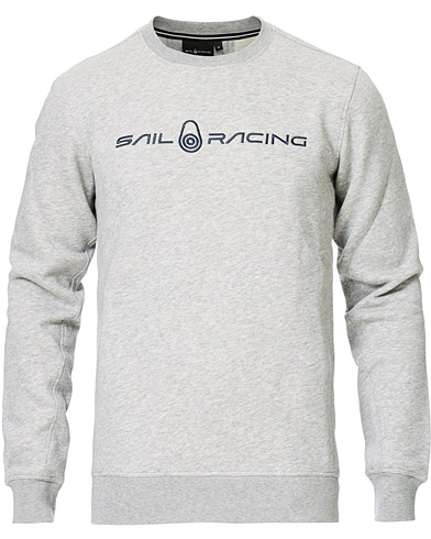 Men | Sweaters & Knitwear | Sail Racing | Bowman Crew Neck Sweater Grey Melange