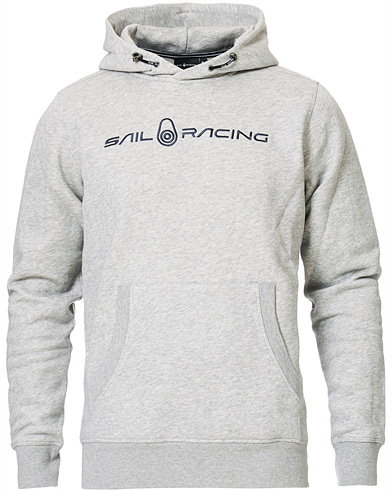 Men | Hooded Sweatshirts | Sail Racing | Bowman Hoodie Grey Melange