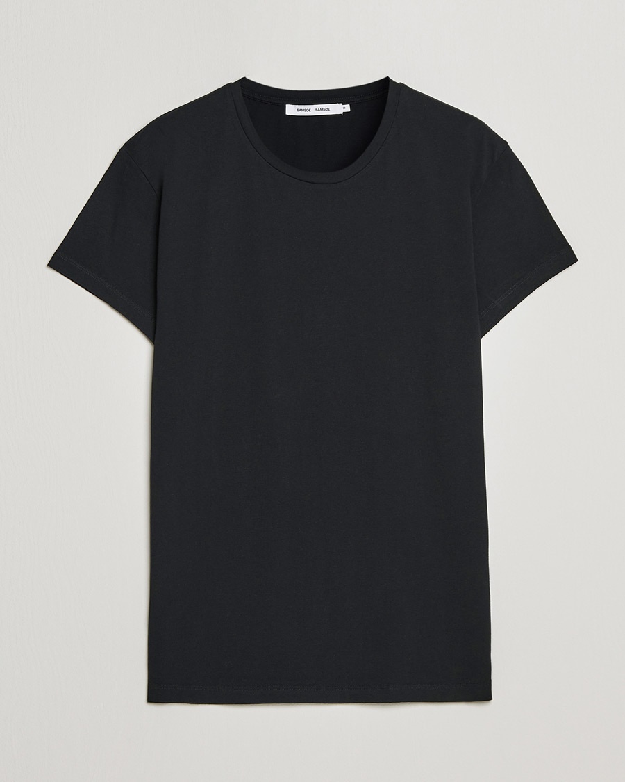 Samsøe Samsøe Kronos Crew Neck Tee Black – Black