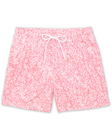  Floral Print Swim Shorts Rosa