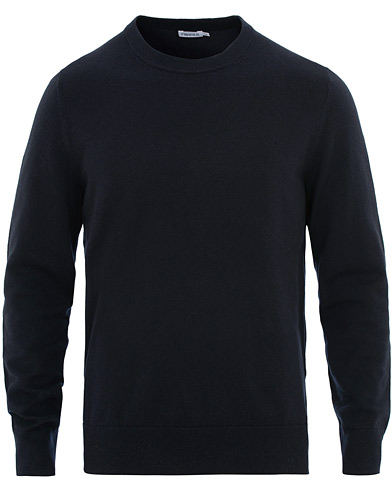  |  Cotton Merino Basic Sweater Navy