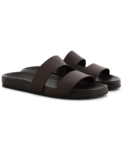 Sandals & Slides |  Chadwick Handpainted Sandal Dark Brown Calf