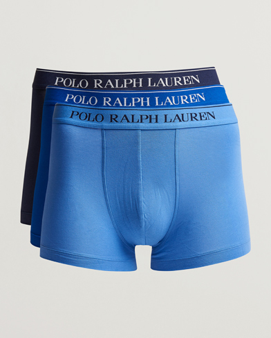 Men | Underwear | Polo Ralph Lauren | 3-Pack Trunk Navy/Saphir/Bermuda