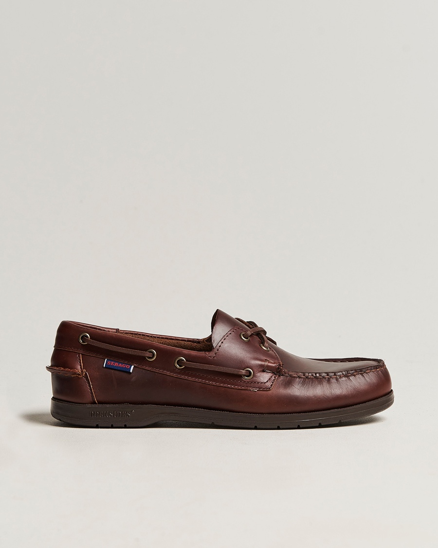 Sebago Endeavor Oiled Leather Boat Shoe Brown – Brown