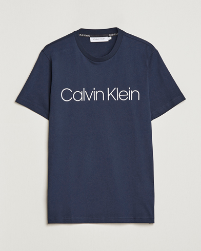 Men | Calvin Klein | Calvin Klein | Front Logo Tee Navy