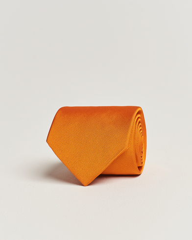 Men |  | Amanda Christensen | Plain Classic Tie 8 cm Orange