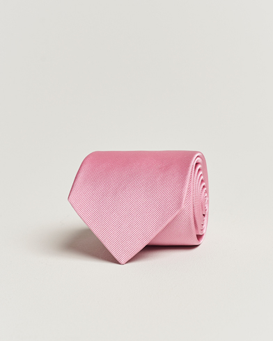 Men | Accessories | Amanda Christensen | Plain Classic Tie 8 cm Pink