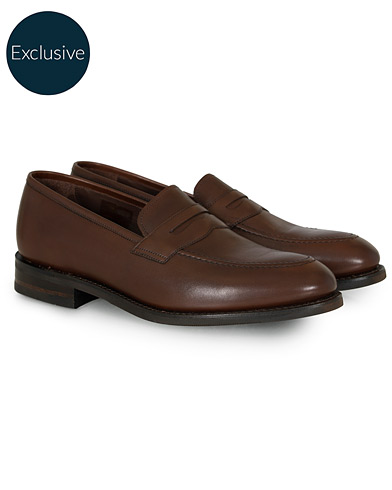  MTO Whitehall Penny Loafer Dark Brown Calf