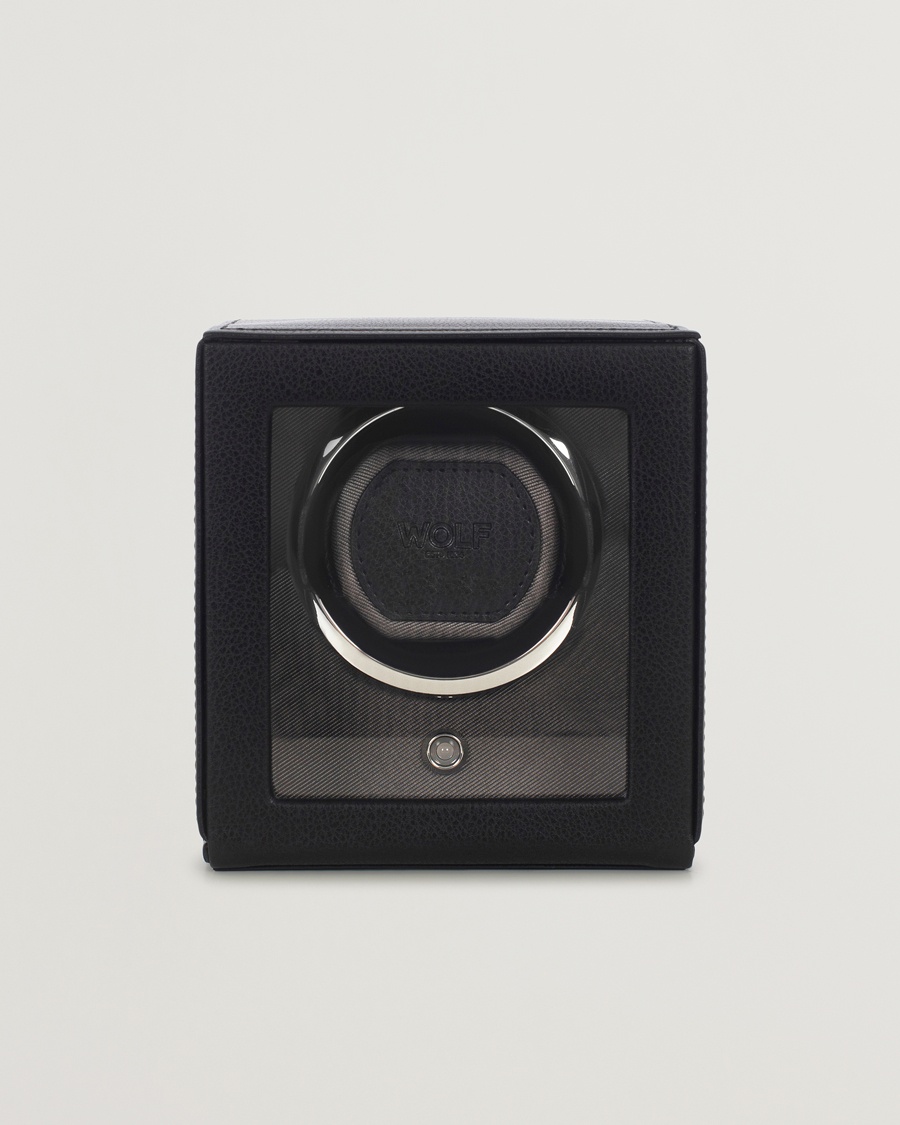 WOLF Cub Single Winder With Cover Black – Black