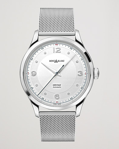 Stainless steel strap |  Heritage Steel Automatic 40mm Silver Dial