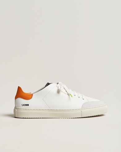 Low Sneakers |  Clean 90 Triple Sneaker White/Orange Leather