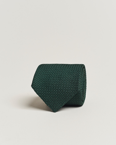 Ties |  Silk Grenadine 8 cm Tie Green