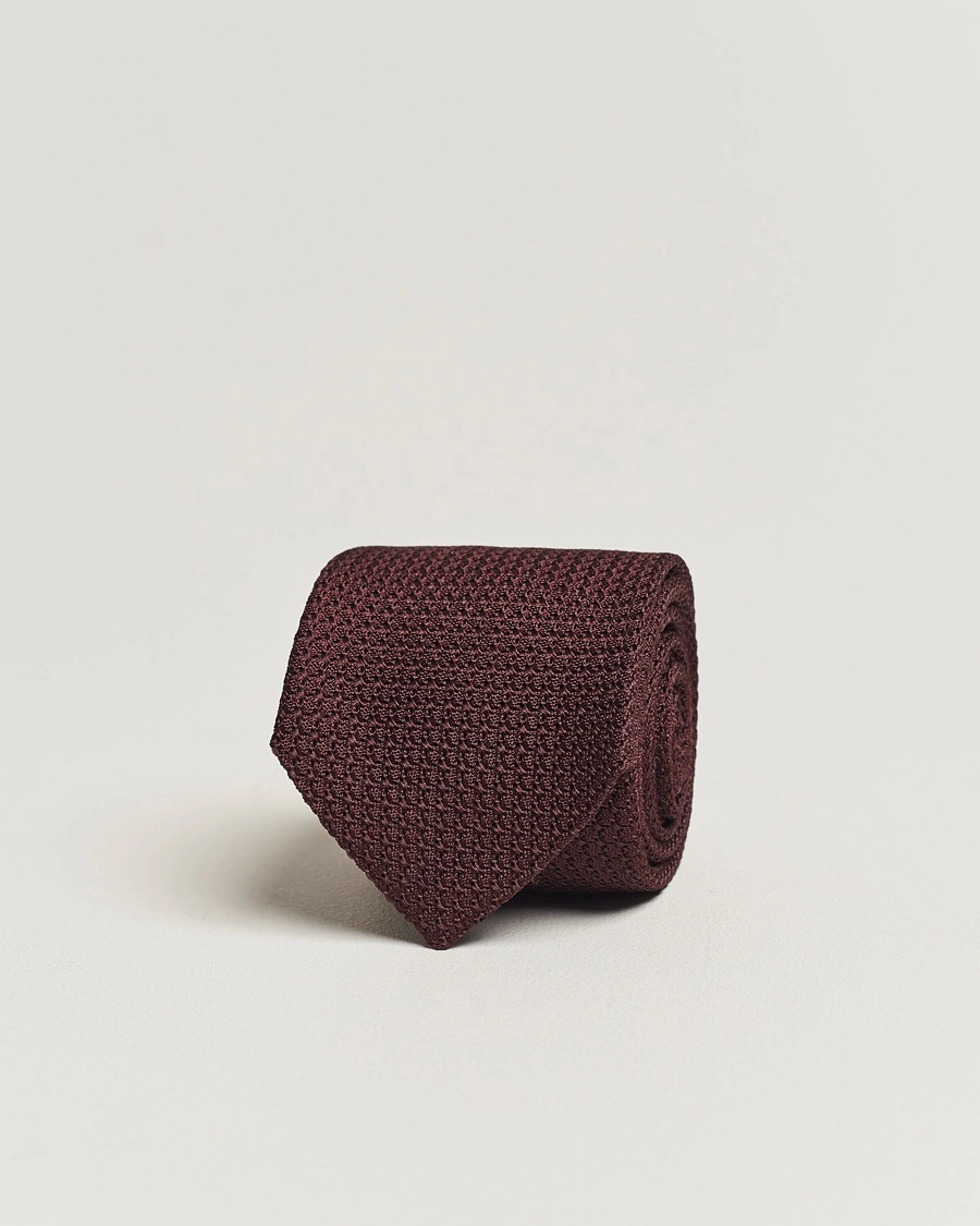 Amanda Christensen Silk Grenadine 8 cm Tie Wine – Red