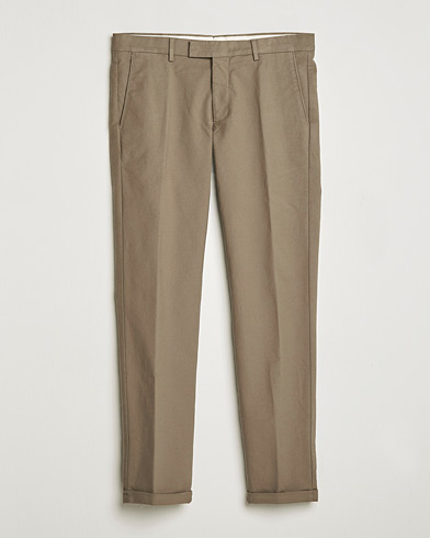 Men | Formal Trousers | NN07 | Scott Regular Fit Stretch Trousers Khaki
