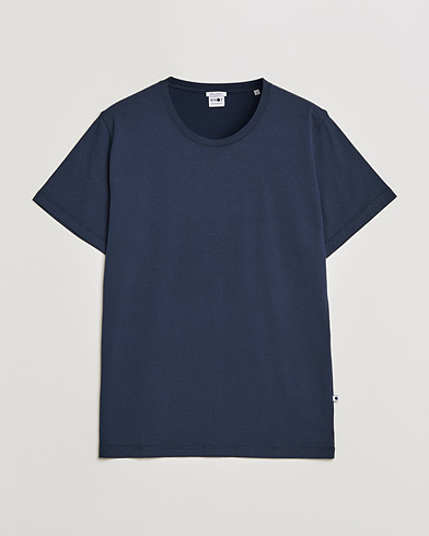 Men | T-Shirts | NN07 | Pima Crew Neck Tee Navy Blue