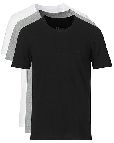 T-Shirts |  3-Pack Crew Neck Tee Grey/White/Black