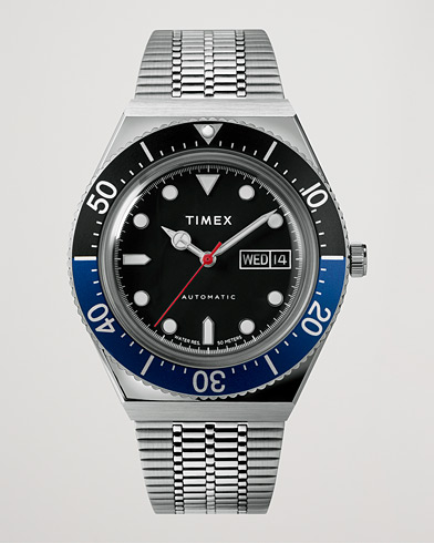 Men | Stainless steel strap | Timex | M79 Automatic 40mm Blue/Black