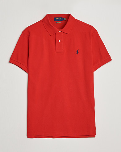 Men | Polo Ralph Lauren | Polo Ralph Lauren | Custom Slim Fit Polo Red