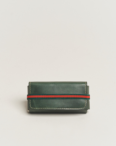 Men | Lifestyle | Eight & Bob | Perfume Leather Case Forest Green