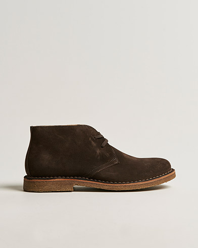 Men | Shoes | Astorflex | Greenflex Desert Boot Dark Brown Suede